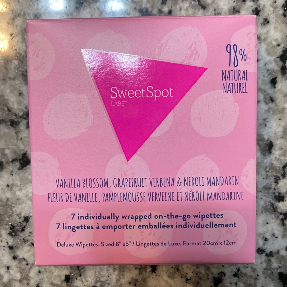 Sweet Spot Labs Individually Wrapped on the go Wipes